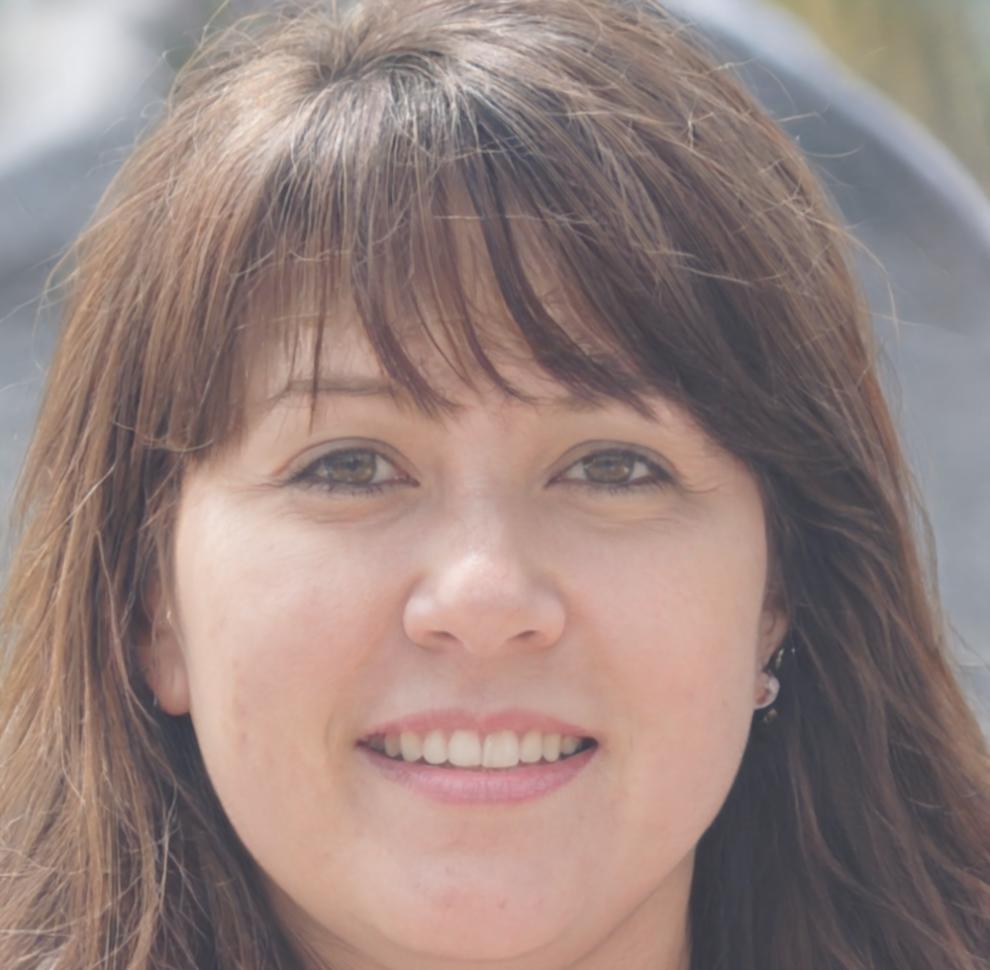 Retrato profesional de instructora especialista en finanzas personales